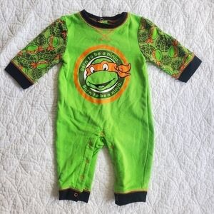 TMNT Footless Jumper 3-6 Months